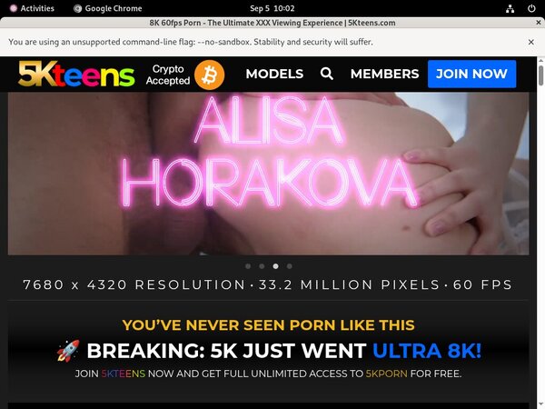 5K Teens Free Account
