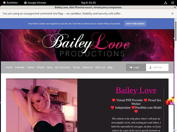 Account On Bailey Love
