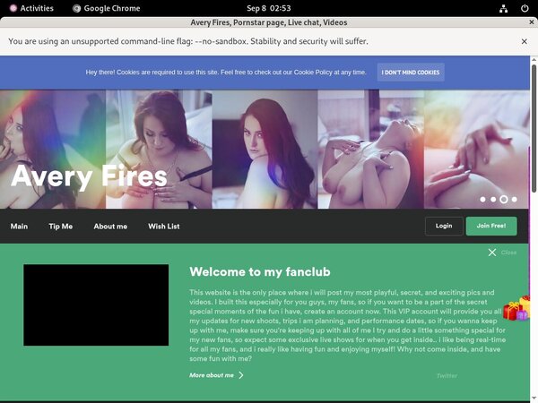 Avery Fires Free Sign Up