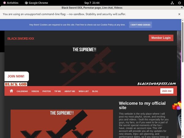 Black Sword XXX Login Password