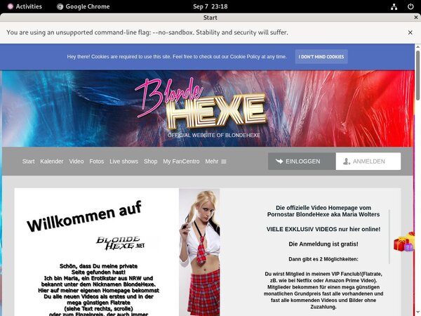 BlondeHexe Hot Sex