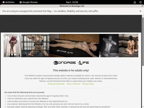 Bondagelife.com Get Password