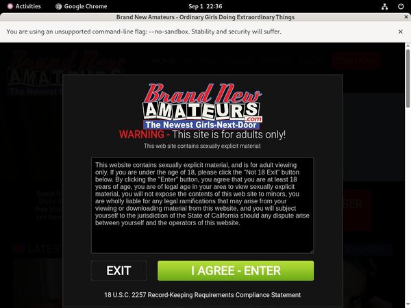 Brand New Amateurs Discount Porno