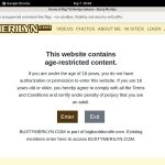 Bustymerilyn.com Signup Page