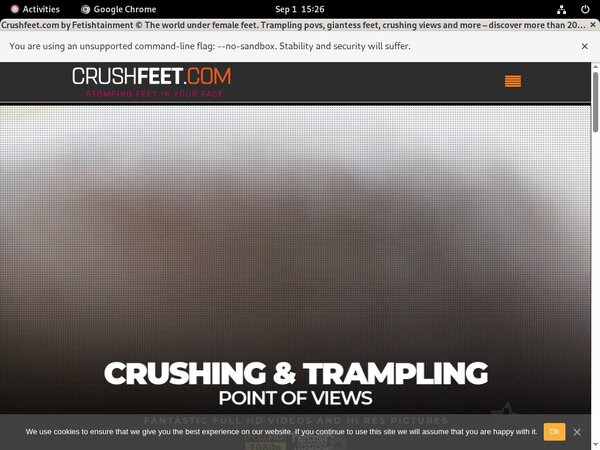 Crush Feet Hd Free