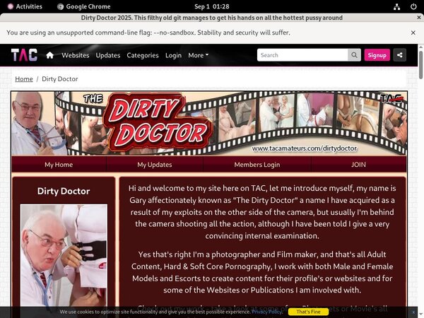 Daily Dirtydoctor Account