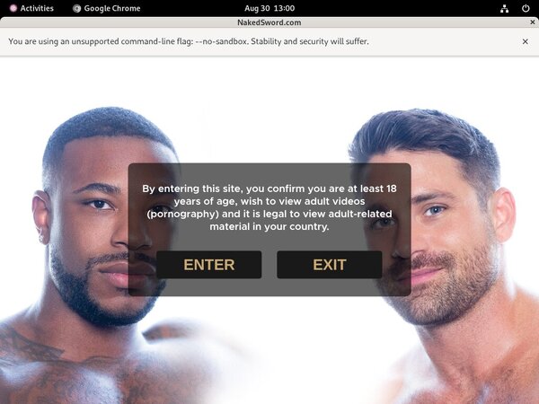 Discount Naked Sword Trial Link