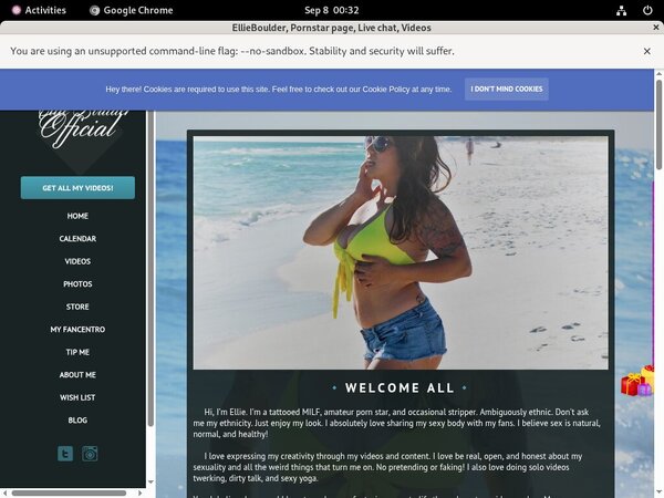 Ellieboulder.com Hd Videos