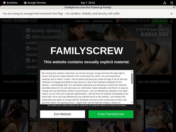 Familyscrew Access Free