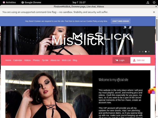 FindomMisSlick Verotel Discount
