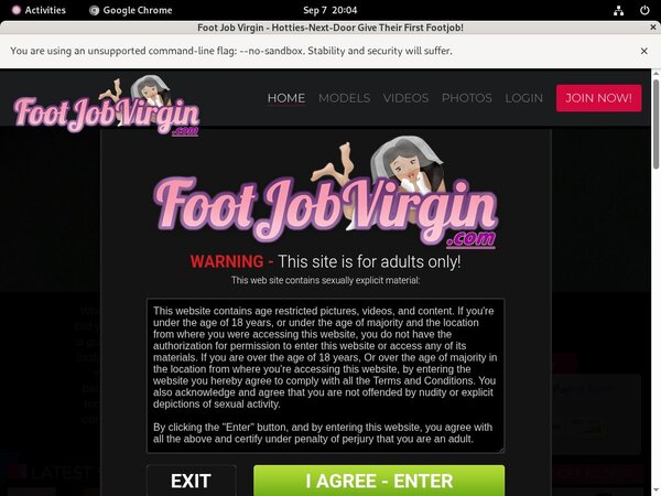 Foot Job Virgin Payporn