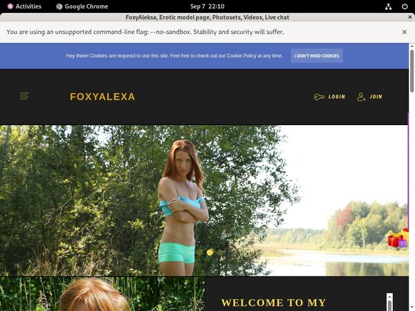 FoxyAleksa Account Blog