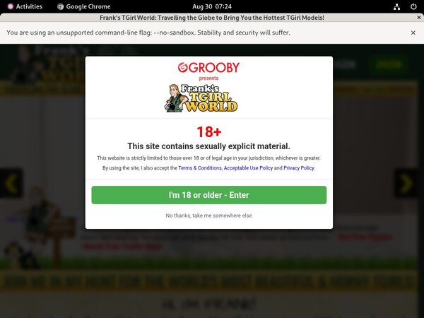 Franks T-Girl World Make Account Franks T-Girl World Make Account