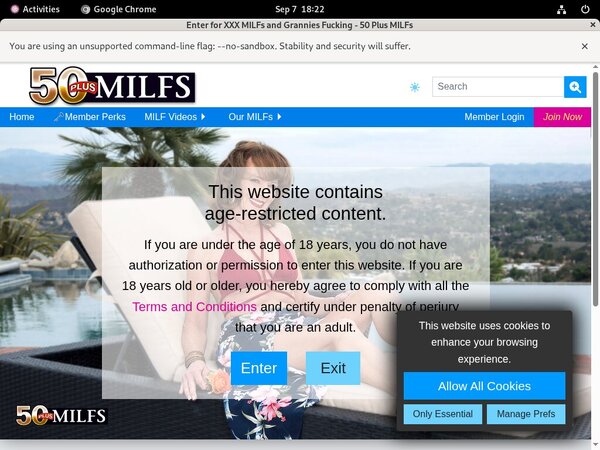 Free 50 Plus MILFs Acounts