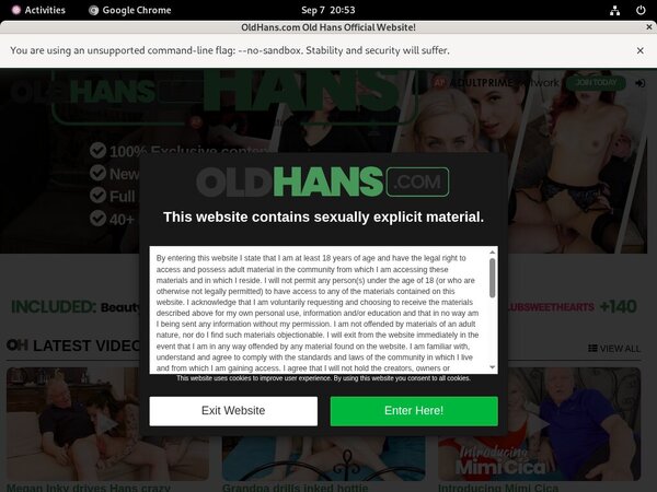 Free Oldhans.com Clips