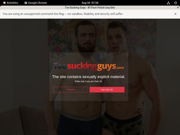Free Toe Sucking Guys Trial Discount