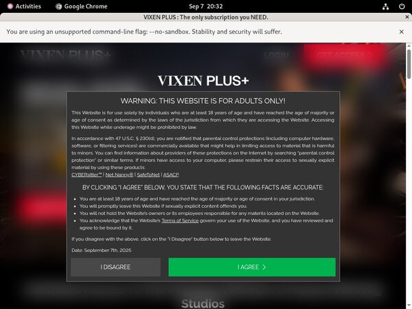 Free Vixenplus Trial Offer