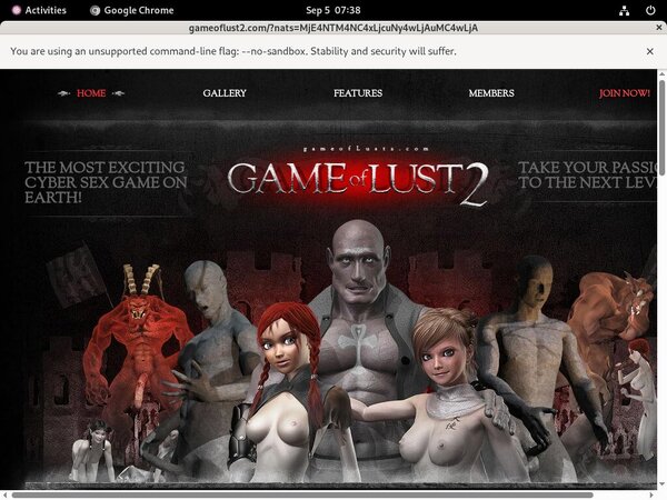 Gameoflust2.com Porn Review