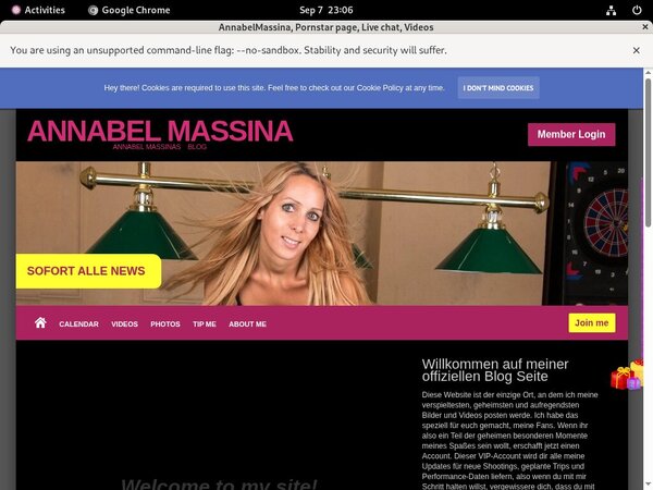 Get Annabelmassina.modelcentro.com Trial Membership