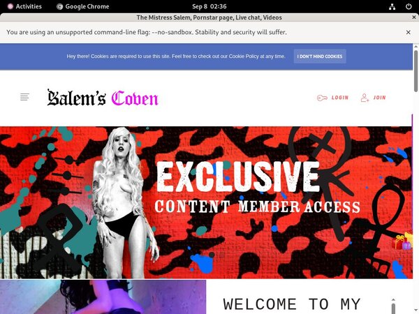 Goddesssalem.com Accounts