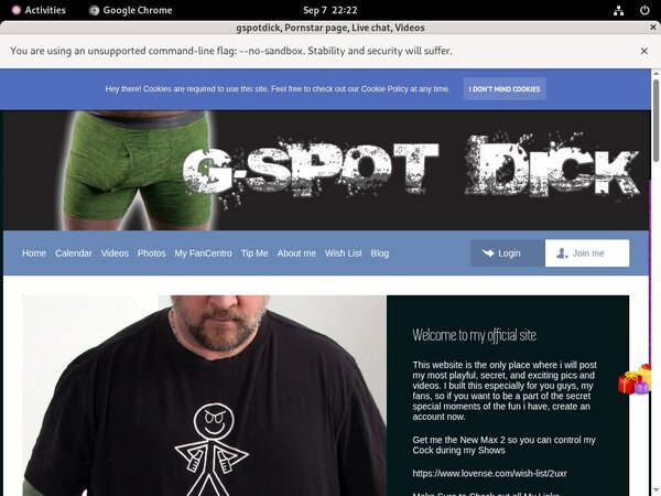 Gspotdick Login Free
