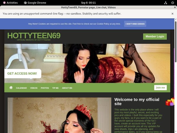 HottyTeen69 Free Trial Acc