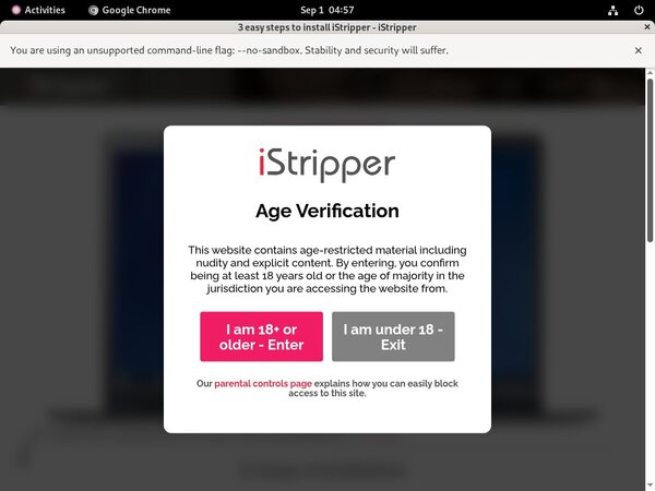 IStripper Password Blog