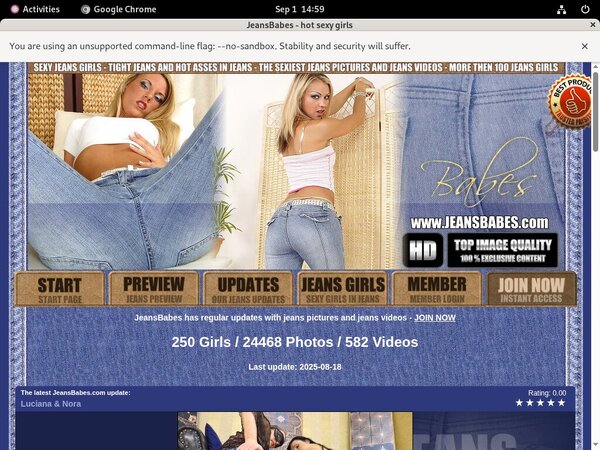 Jeansbabes.com Models