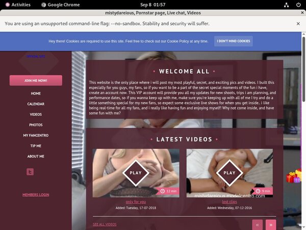 Join Mistydareious With Paypal