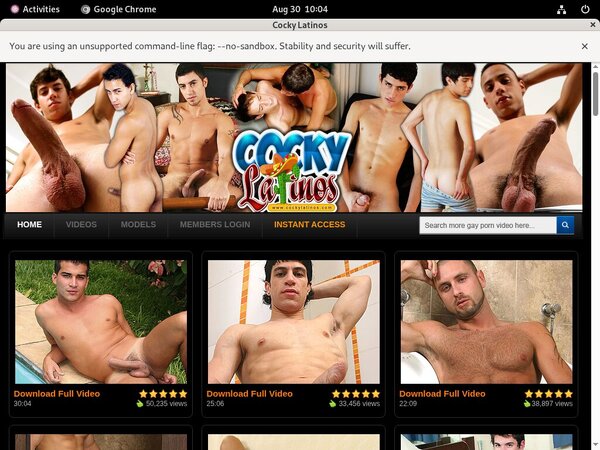 Limited Cockylatinos Discount