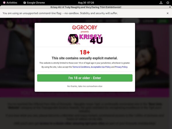 Limited Krissy4u Discount Offer