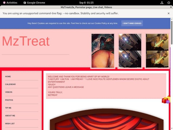 Login MzTreatz3x Free Trial