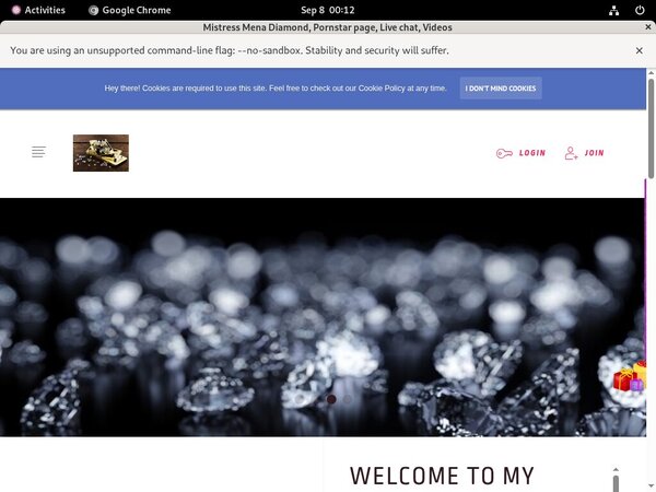 Mistress Mena Diamond Working Password
