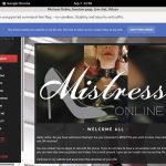 Mistressonline.eu Buy Credit