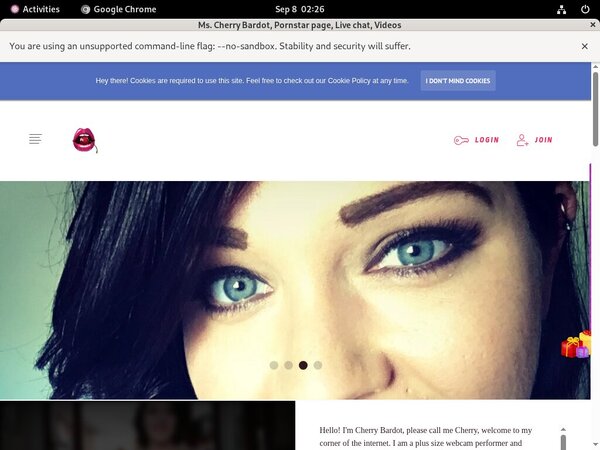 Ms. Cherry Bardot Free Trial Tour