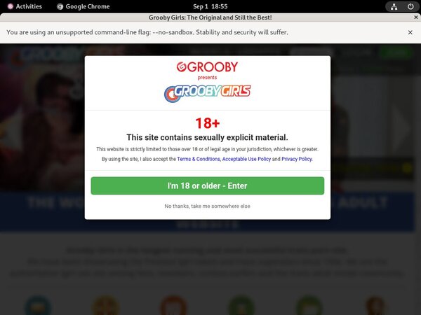New Free Grooby Girls Account