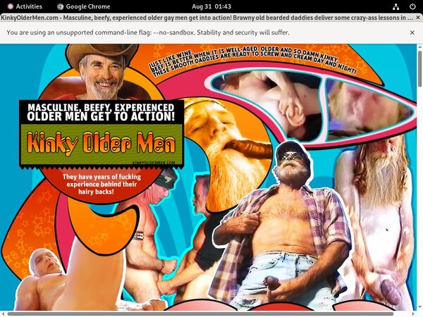 New Kinky Older Men Videos