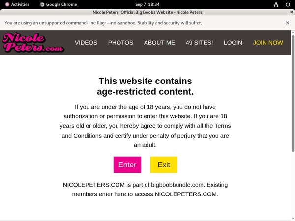 Nicolepeters.com Pay Site Nicolepeters.com Pay Site
