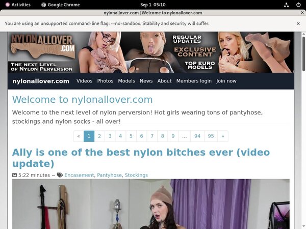 Offer Nylonallover.com