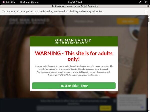 Onemanbanned.tv Day Trial