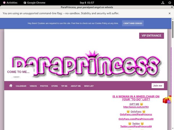 ParaPrincess Free Trailers ParaPrincess Free Trailers