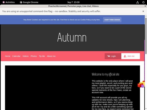 Peachesncreamed.modelcentro.com With Yen