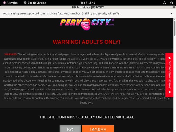 Pervcity Link Discount