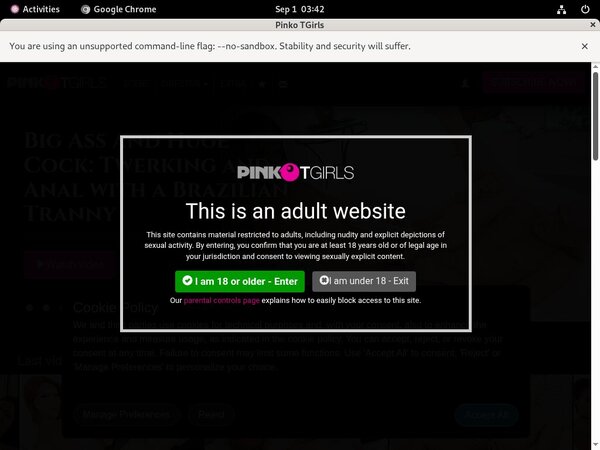 PinkO TGirls Pass Codes