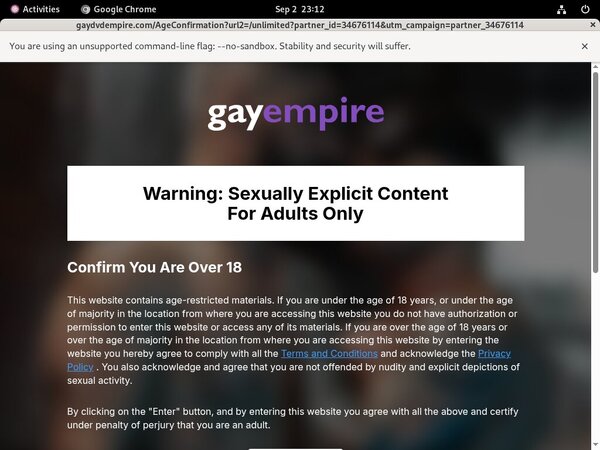 Premium Account For Gay Empire Unlimited