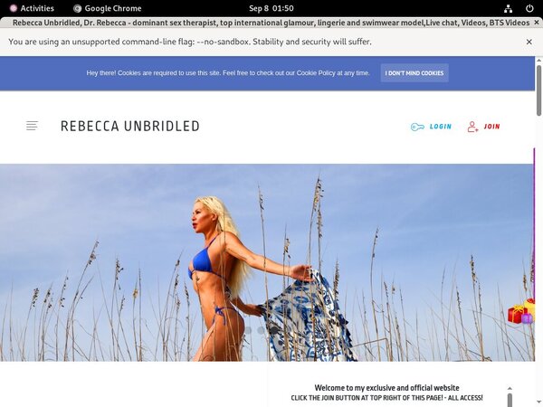 Rebecca  Unbridled Free Id