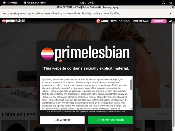 Register Lesbians Prime