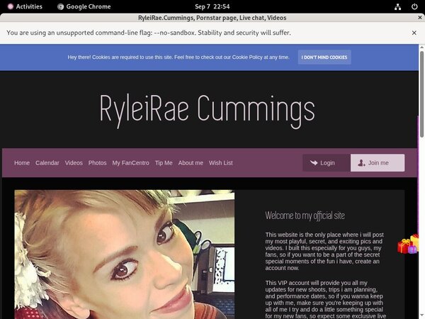 RyleiRae.Cummings Kink