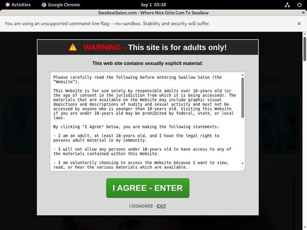 Salon Swallow Login Password