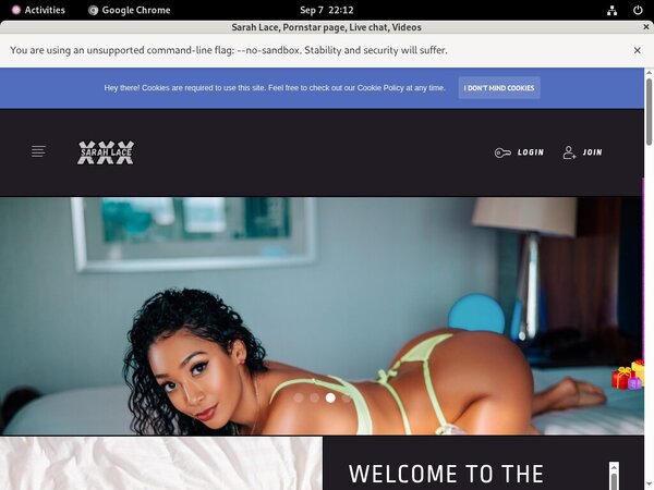 SarahLace Membership Account